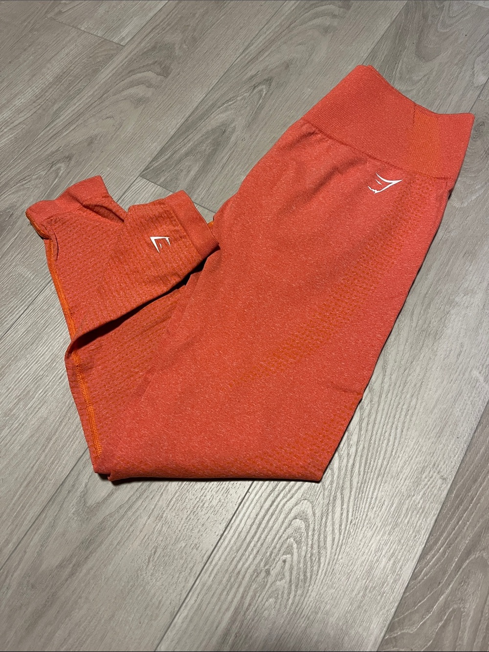 Gymshark Orange Seamless High-Waist Leggings